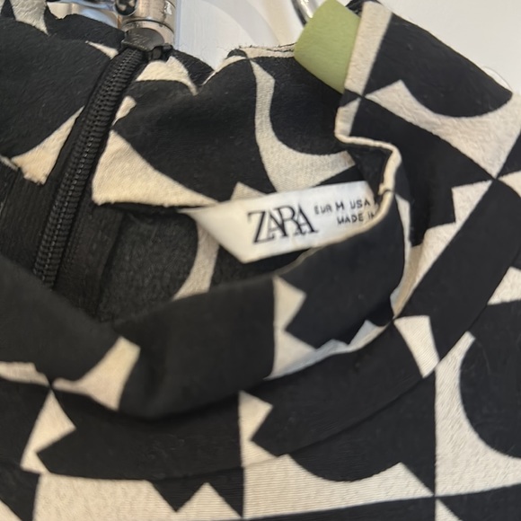 Zara black and cream maxi dress - Picture 4 of 4